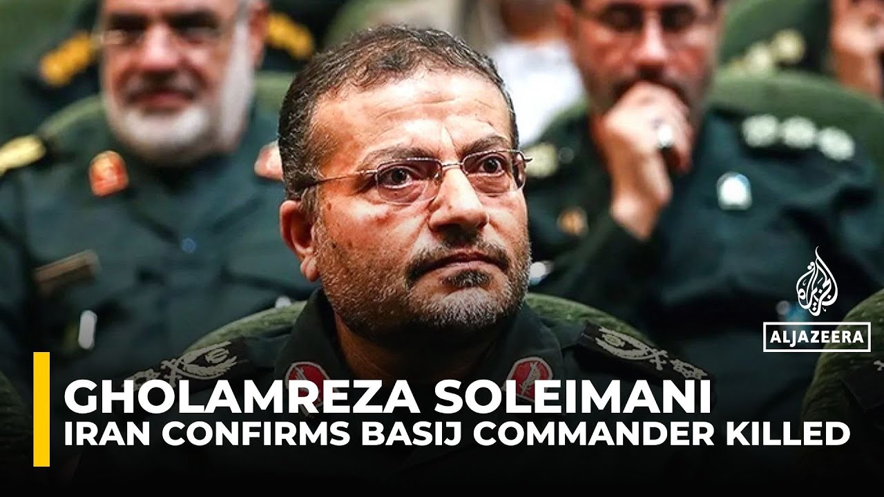 Iranian president confirms Basij chief Soleimani killed in Israeli strike, Larijani fate unclear