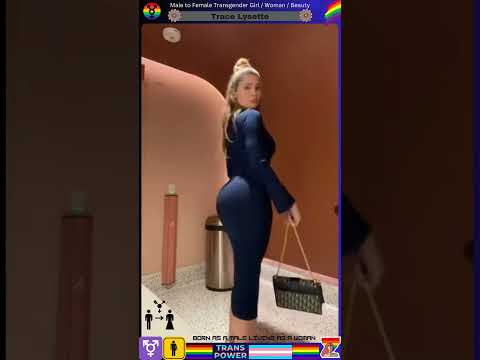 Male to Female Trans Woman - Trace Lysette #viralvideo #shortvideo #transgender #mtf #lgbt #shorts