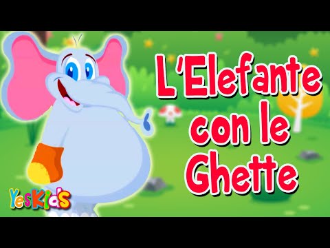 L'Elefante Con Le Ghette - Canzoni per Bambini di YesKids