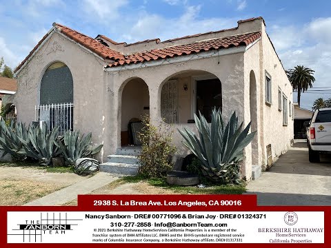 2938 S. La Brea Ave. Los Angeles, CA 90016