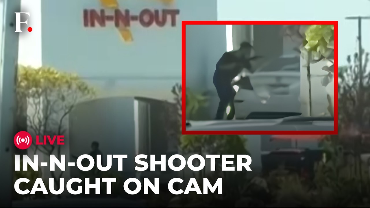 BREAKING LIVE: Mass Shooting at Idaho In-N-Out Burger Restaurant | Shooter Caught on Cam