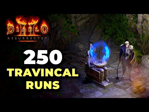 Diablo 2 Resurrected - Did we find it??? 250 Trav runs for runes!