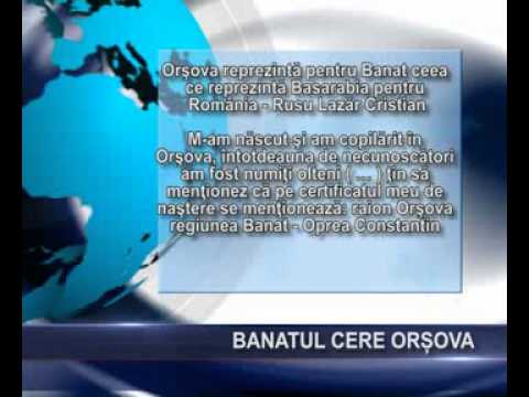 Banatul cere Orsova