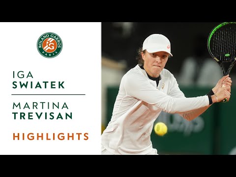 Iga Swiatek vs Martina Trevisan - Quarterfinals Highlights | Roland-Garros 2020