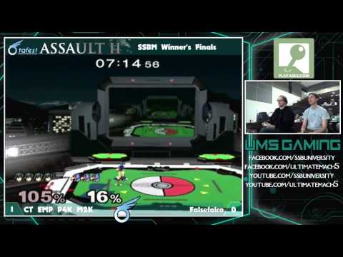 Otafest: Assault II - Mew2king (Sheik/Marth) vs Falsefalco (Falco)