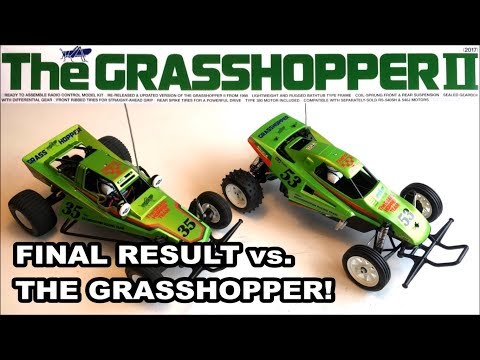 BUiLDiNG the New Tamiya Grasshopper II 2017 Re-release (58643) Part 5: Final Result!