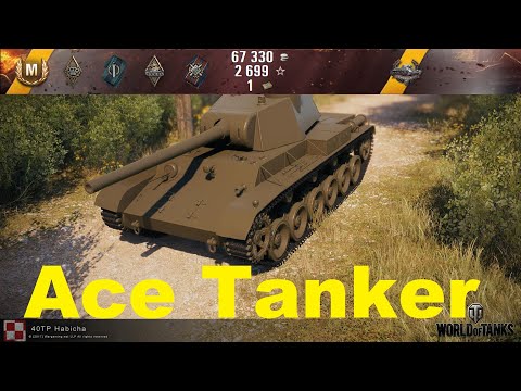 World of Tanks (WoT) - 40 TP - Ace Tanker - [Replay|HD]