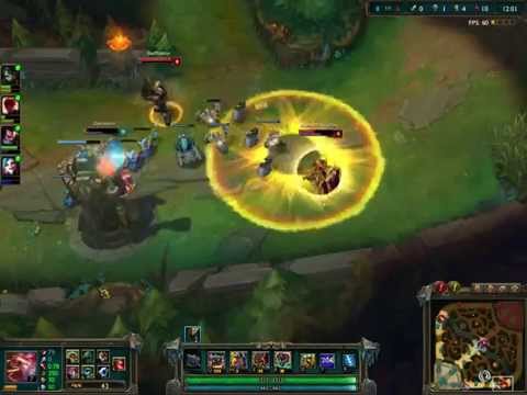 LoL: Alistar/Jinx bot vs Leona/Graves 25th December 2014