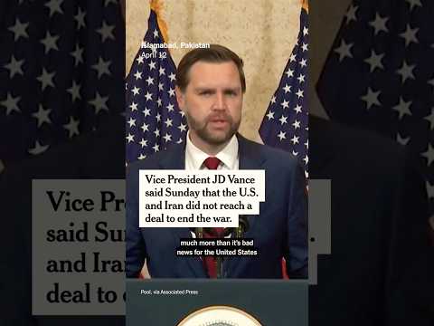 U.S. to Blockade Ships From Iranian Ports as Talks End With No Deal