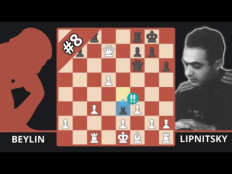How To Punish A Chess Opening Error! - Best Of The 50s - Beylin vs. Lipnitsky, 1950