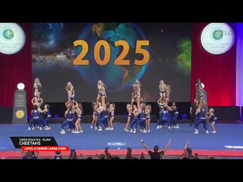 Cheer Athletics Cheetahs 2025 L6 Senior Large Coed Finals 2025 The Cheerleading Worlds WITH SOUND