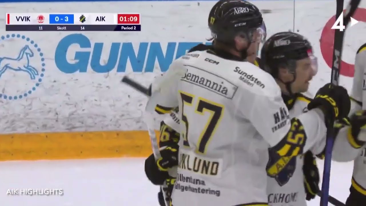 Västervik - AIK | Hockeyallsvenskan 2023/24 Omgång 44