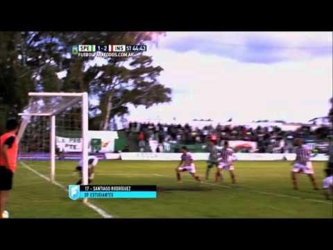Gol de Rodríguez. Sp. Estudiantes 1 - Instituto 2. Fecha 40. Primera B Nacional 2015. FPT.