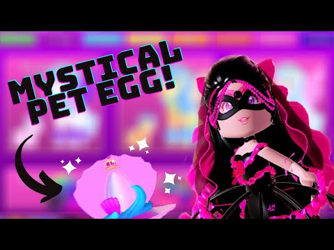 Hatching A Mystical Pet Egg! - Crown Academy - Roblox