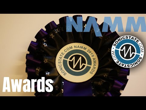 NAMM 2019 Floor Walk and Awards Handout