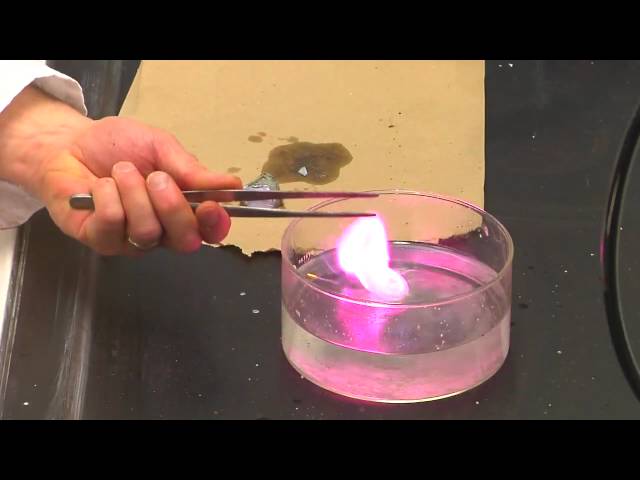 Watch Video: Learn by Experimentation: Potassium and Water