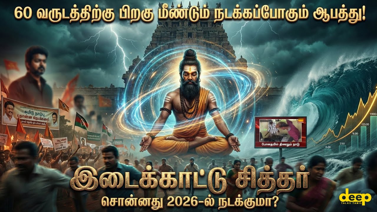 இதுவரை இவர் சொன்னது நடந்தது? இடைக்காட்டு சித்தர் சொ?