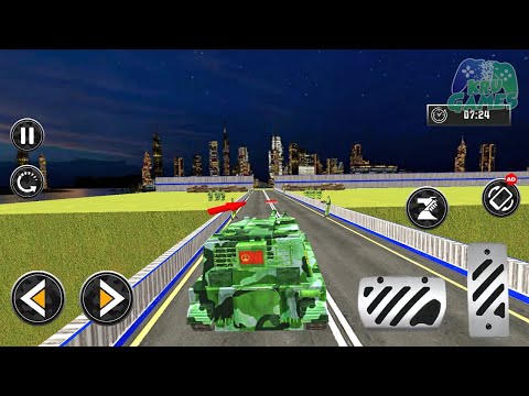 US Army Cargo Truck Driving - Vehicle Driving Mountain 3D - Android Gameplay