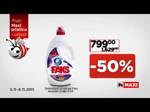 Maxi slavska akcija za penzionere 06.-07.11.2017.