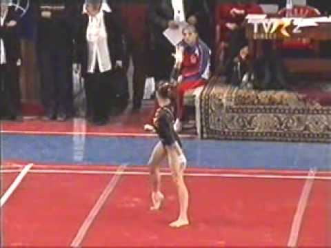 Alina Stanculescu 2005 Romanian Nationals Floor