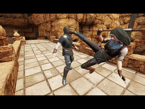 I Tested Full Body Tracked VR Fighting (on my friends)