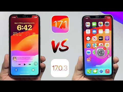 iOS 17.0.3 vs iOS 17.1 Beta 3 - iPhone 13 vs iPhone XR