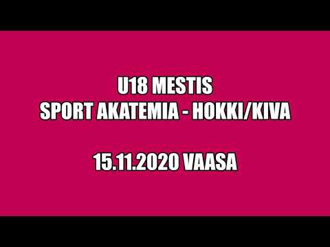 U18 Mestis Sport Akatemia - Hokki/KiVa 15.11.2020 Vaasa