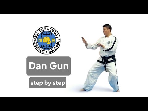 DAN GUN instructions | Taekwondo Patterns #taekwondo