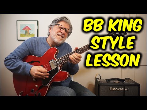How to Play a BB King Style Guitar Solo | Easy Guitar Lesson with TAB