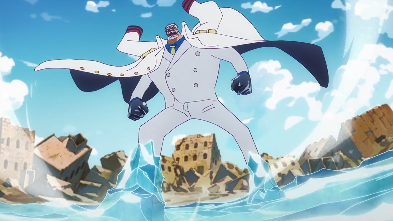 Garp VS Aokiji ( Kuzan ) legendado - PTBR