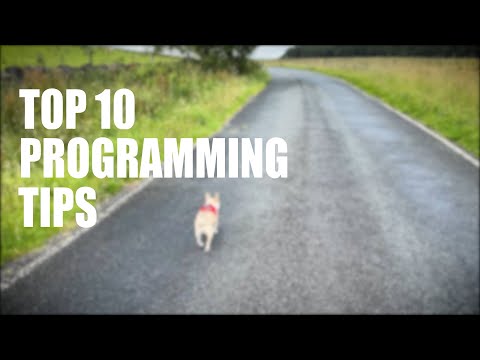 YouTube thumbnail for My top 10 Programming tips for coding SMARS Robots