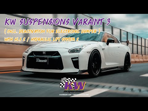 KW suspensions V3 / Hydraulic lift system 2 x NISSAN GT-R