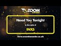 INXS - Need You Tonight (Karaoke Version) with Lyrics On Screen