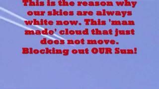 CHEMTRAILS. SPRAY ON SPRAY OFF SPRAY ON