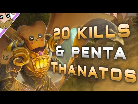 PENTA KILL & 20 kills on Thanatos Jungle! - SMITE S9