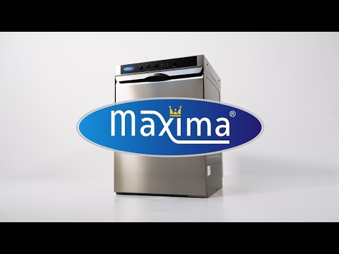 Maxima Gastro Geschirrspüler-Unterbau - 40 x 40 cm - mit Spülenhilfepumpe - 230 V