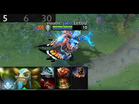 jabz - Nature's Prophet | Fnatic vs beastcoast  (game 2) BO2 | The International 2021