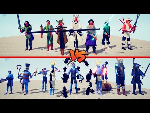 SHINOBI ( NARUTO ANIME ) TEAM VS LEGACY FACTION | Totally Accurate Battle Simulator