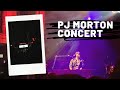 Vlogmas Bonus | PJ Morton Concert