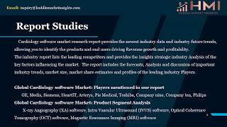 Cardiology Software Market Data Survey Report 2013-2025