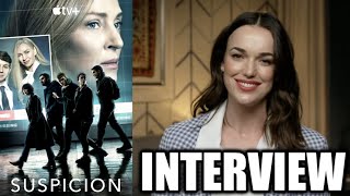 Interview: Elizabeth Henstridge Talks New Series, SUSPICION video
