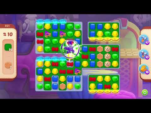 Homescapes 821 Level - 18 moves - NO BooSTERS