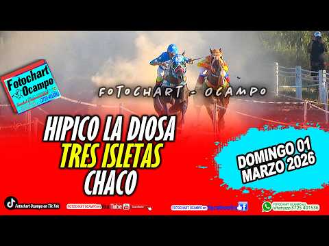 HÍPICO LA DIOSA - TRES ISLETAS. CHACO- Resumen de la Reunión del 01/03/2026