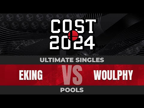 COST 2024 Singles Pools - EKING (Pac-Man) vs Woulphy (Sonic, Zero Suit Samus) - SSBU Tournament