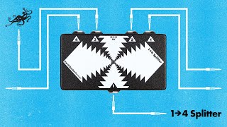 Video thumbnail for One to Four Splitter Utility Pedal by EarthQuakerDevices