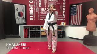 Techniques - Throat Strike (KHALJAEBI)