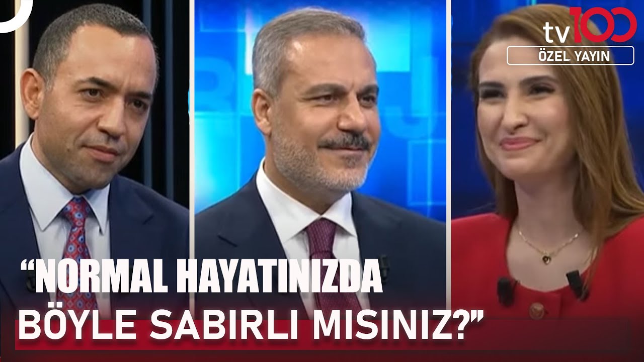 Hakan Fidan'ı Gülümseten Özel Soru | Özel Yayın