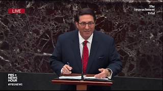WATCH: Trump attorney slams House Democrats’ handling of impeachment | Trump impeachment trial
