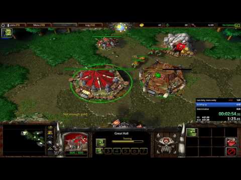 Speedrun | Warcraft 3 ROC - Prologue Full Normal | ~08:19.14