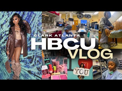 HBCU VLOG S4 E5 | Spring Break ???? | Shadowing In The OR + Balloon Musuem | Clark Atlanta ft. Dossier